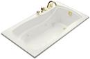 66 x 35-7/8 in. Whirlpool Drop-In Bathtub with Reversible Drain in White