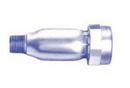 Telsco Industries 4 in. Compression x MIPS Galvanized Stainless Steel Adapter 