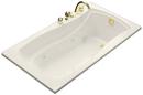 66 x 35-7/8 in. Whirlpool Drop-In Bathtub with Reversible Drain in Biscuit