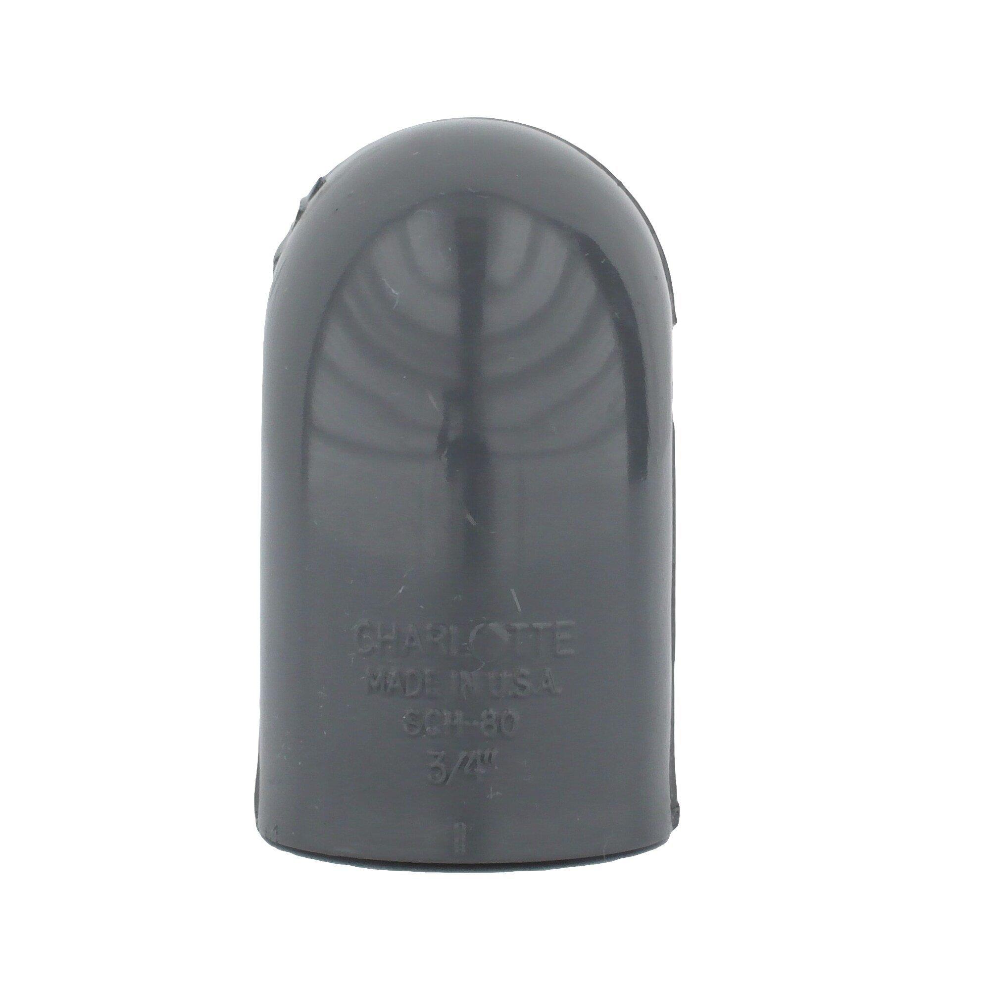 Dark Grey Socket Weld 90 Degree Schedule 80 Plastic Elbow 