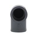 Dark Grey PVC Schedule 80 90&deg; Elbow 