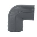 Dark Grey Socket Weld 90 Degree Schedule 80 Plastic Elbow 