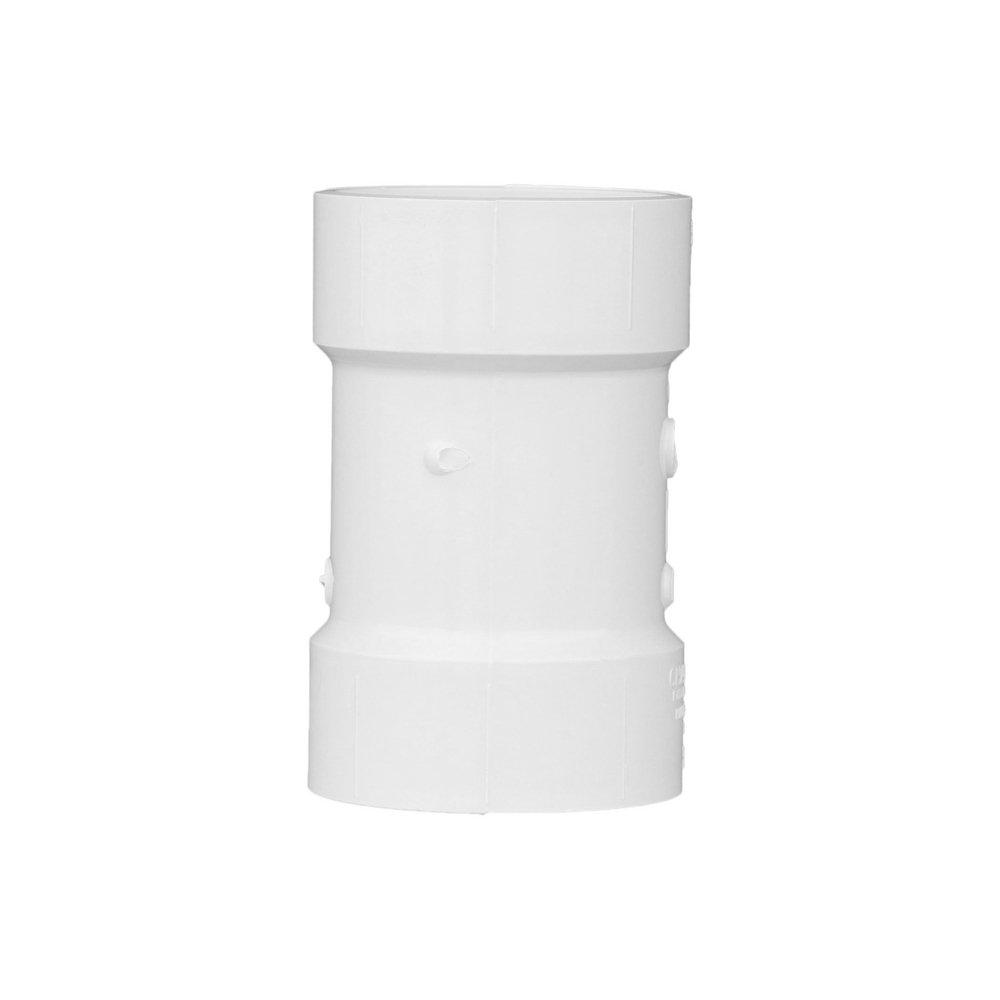 White PVC DWV Sanitary Tee 