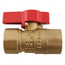 1/2 in. Forged Brass Flare x FIPT Lever Handle Gas Ball Valve