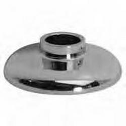 1/2 in. Brass Shallow Box Escutcheon in Chrome