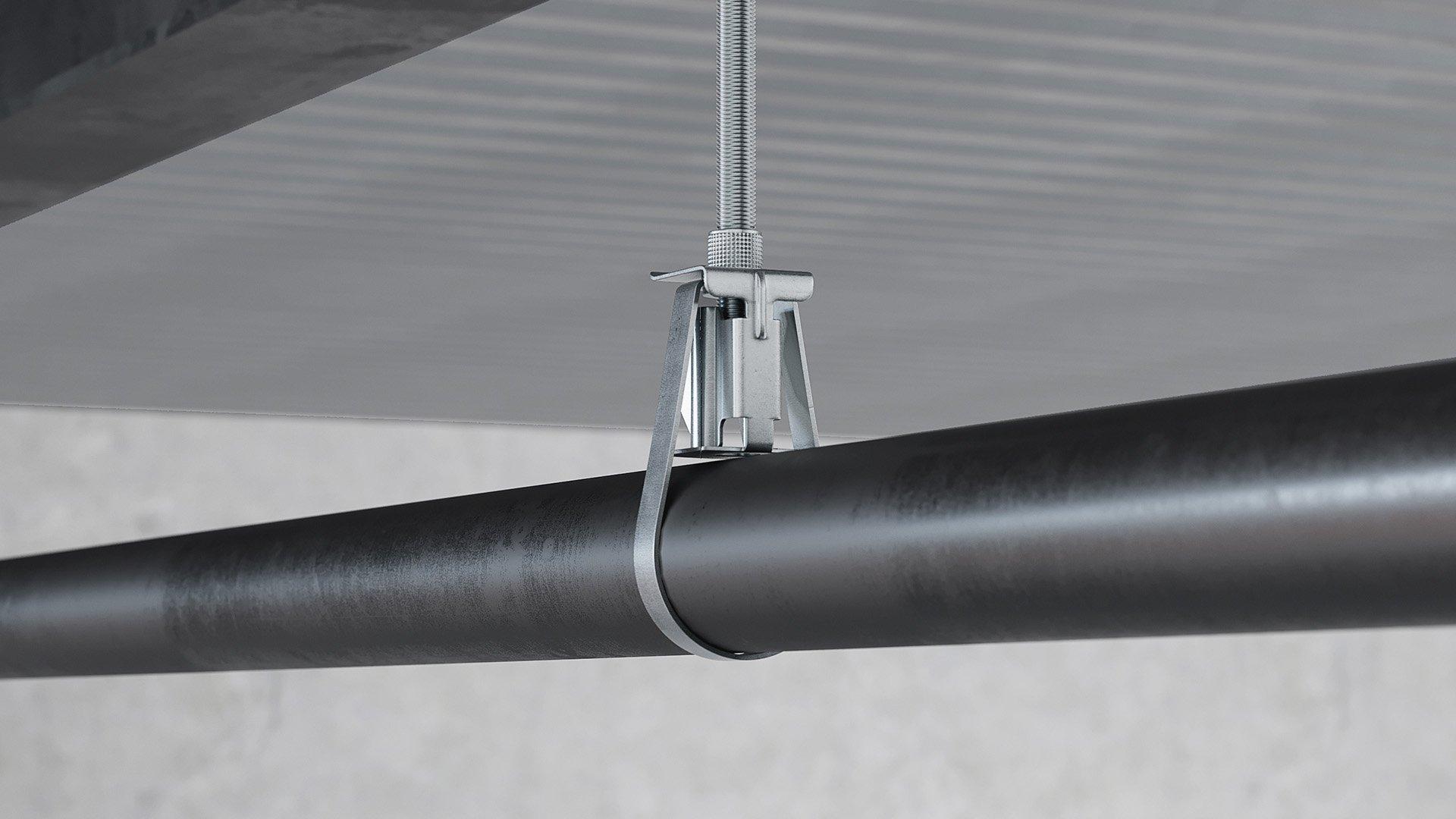 An FNW hanger on a ceiling.
