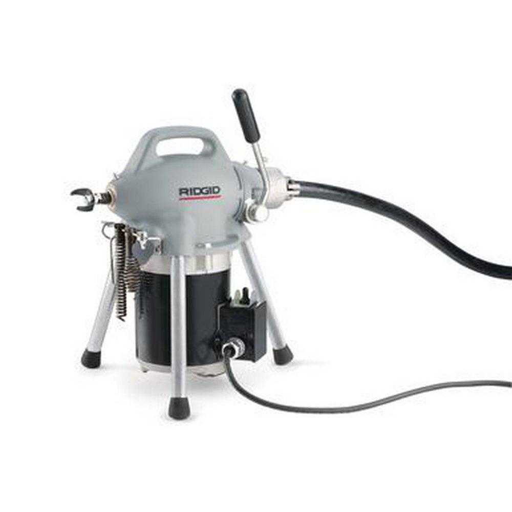 RIDGID Sectional Machine with Adapter and Cable Kit 