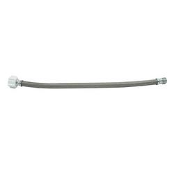 3/8 x 7/8 x 16 in. Braided PVC Toilet Flexible Water Connector