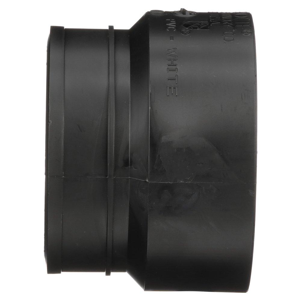 Black ABS DWV Cast Iron No Hub Adapter 