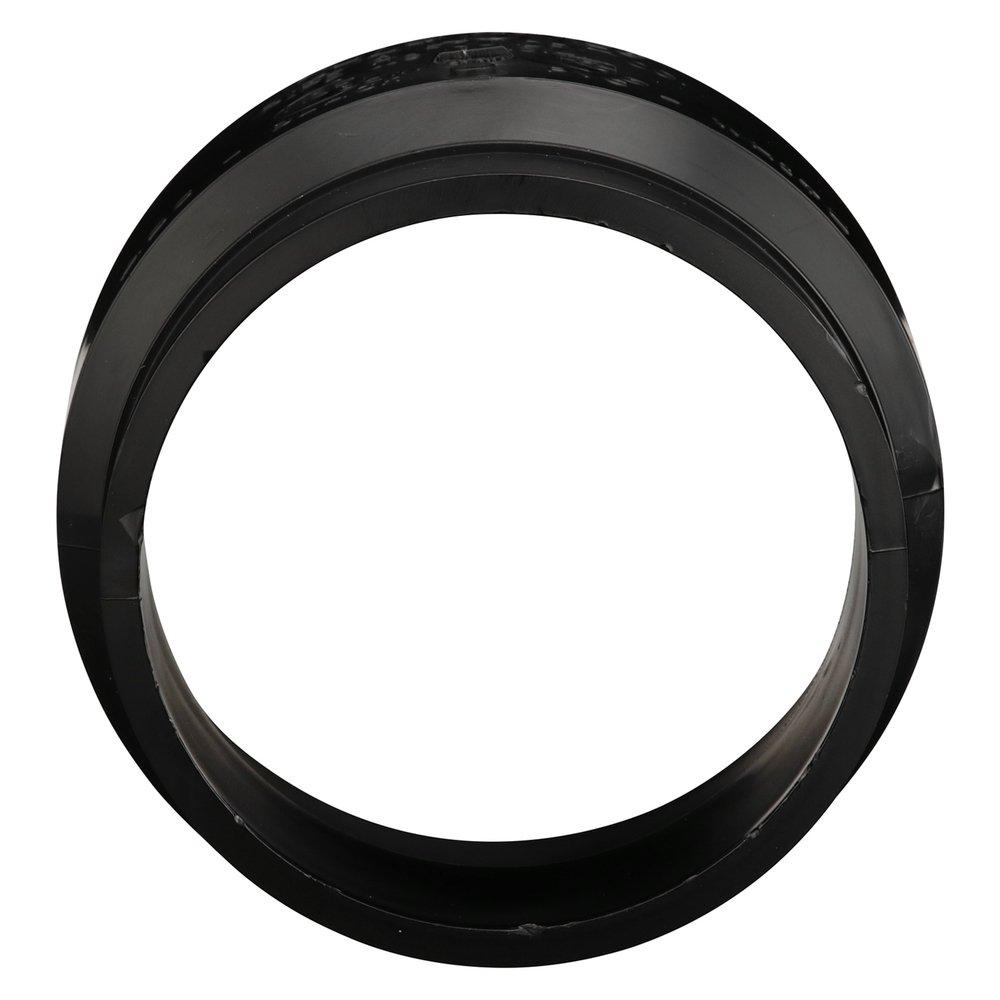 Black ABS DWV Cast Iron No Hub Adapter 