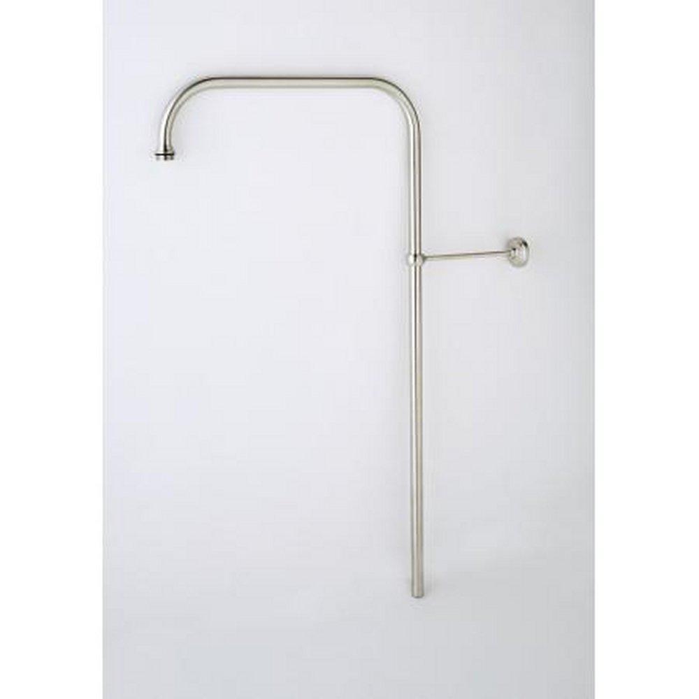 Perrin & Rowe&reg; Satin Nickel 31 in. Rigid Riser Shower Outlet 