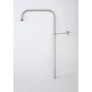 Perrin & Rowe&reg; Satin Nickel 31 in. Rigid Riser Shower Outlet 