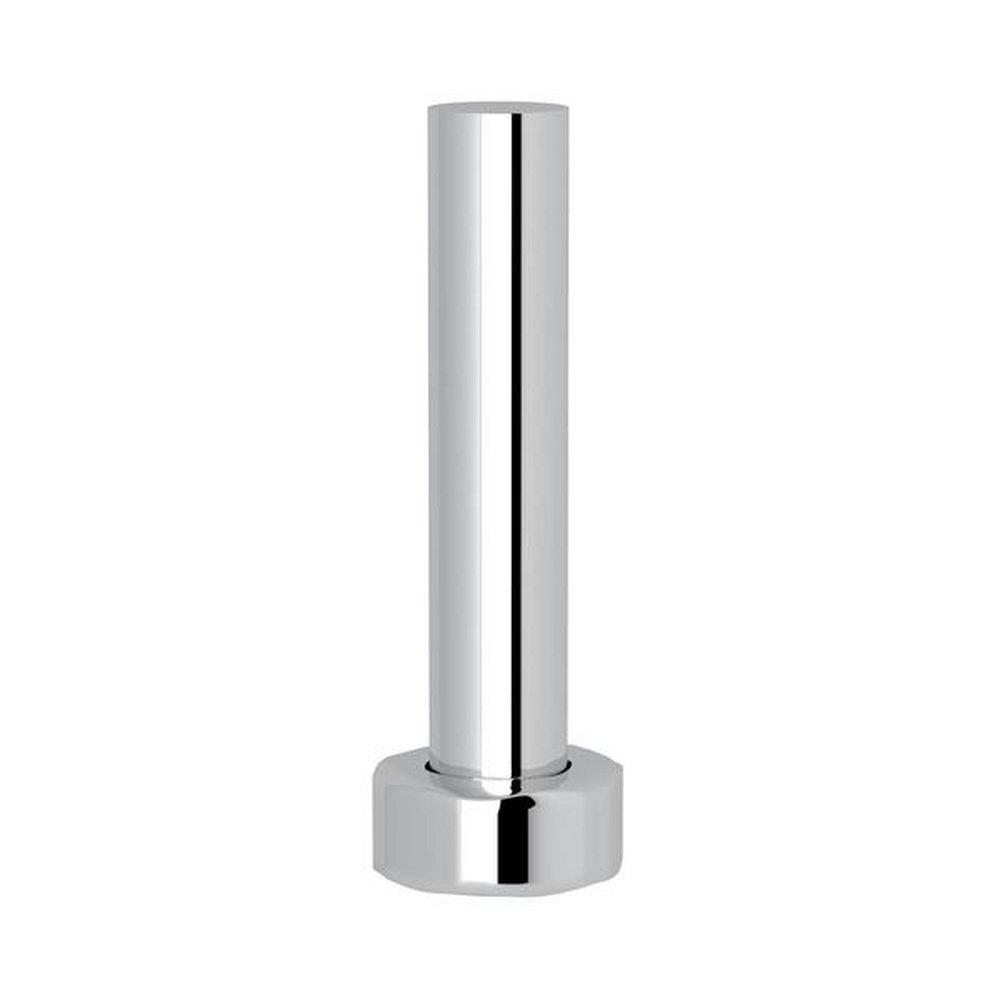 Perrin & Rowe&reg; Polished Chrome 8 in. Brass Riser Pipe for U.5783N riser diverters and U.5393 riser 