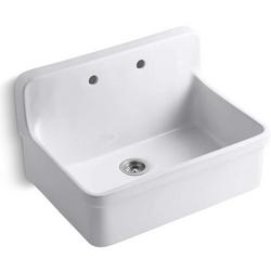 30 in. Drop-in Fireclay Single Bowl Kitchen Sink in White