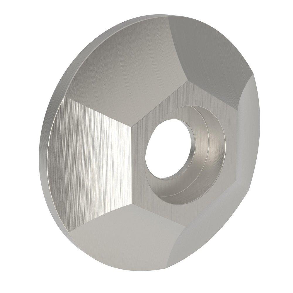 Ginger Satin Nickel Hotel Shelf Mounting Kit 