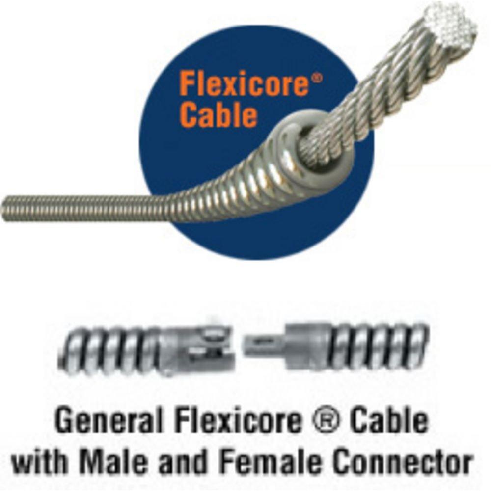 General Pipe Cleaners 3/8 in. Drain Cable 