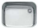 28-5/8 x 20-3/4 in. No Hole Single Bowl Undermount Kitchen Sink in Stainless Steel