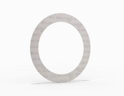 Ring Gasket, PTFE with Aluminosilicate Microspheres PTFE, 3/4 in. ASME B16.5 Class 150, 0.125 in. Thick