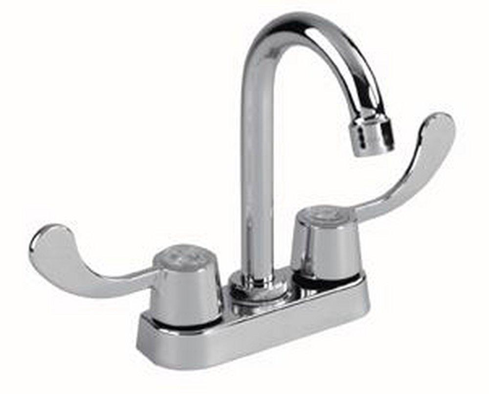Gerber Plumbing Polished Chrome Two Knob Handle Bar Faucet 