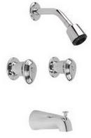 Gerber Plumbing Polished Chrome Two Handle Single Function Bathtub & Shower Faucet (Trim Only) 