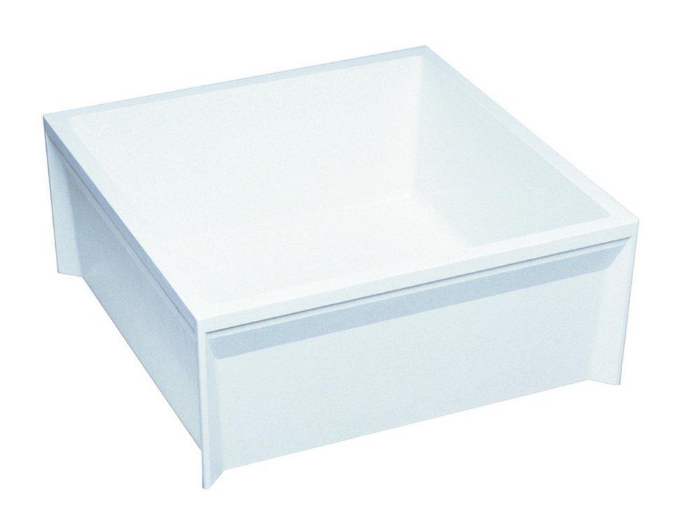 Swan Corporation White Mop Basin with 3 in. Drain 