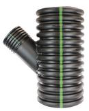 ADS&reg; Plain End Corrugated HDPE Wye 
