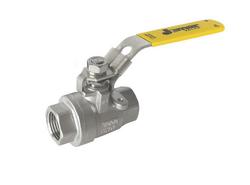 1-1/4 in. 316 Stainless Steel Full Port Threaded 1000# Ball Valve