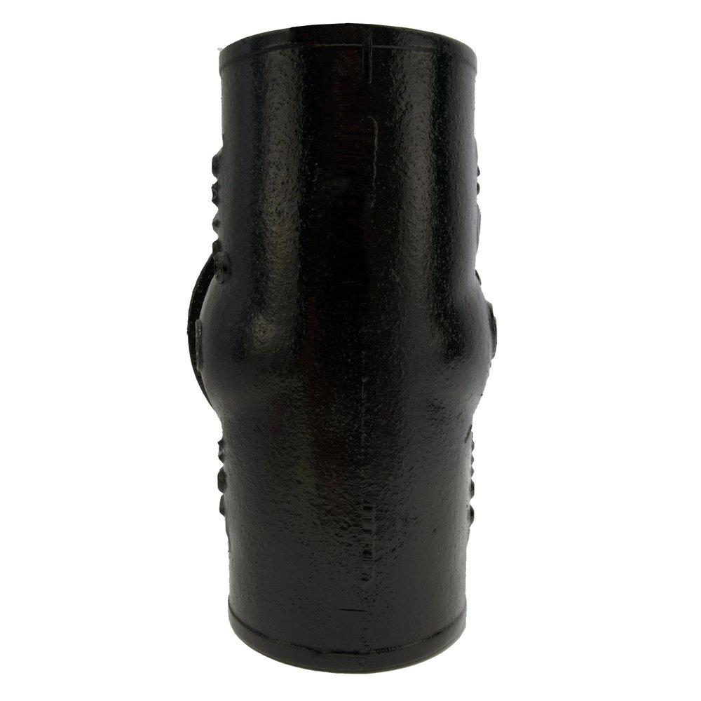 Black Spigot x FNPT Cast Iron Test Tee 