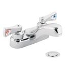 Moen Chrome Two Handle Lever Deck Mount Service Faucet 