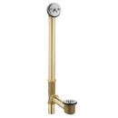 24 in. Brass Trip Lever Drain in Polished Chrome