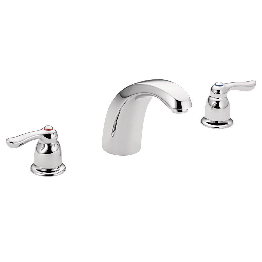 Moen Polished Chrome Two Handle Roman Tub Faucet Trim Only 