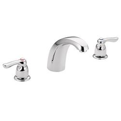 Two Handle Roman Tub Faucet in Polished Chrome (Trim Only)