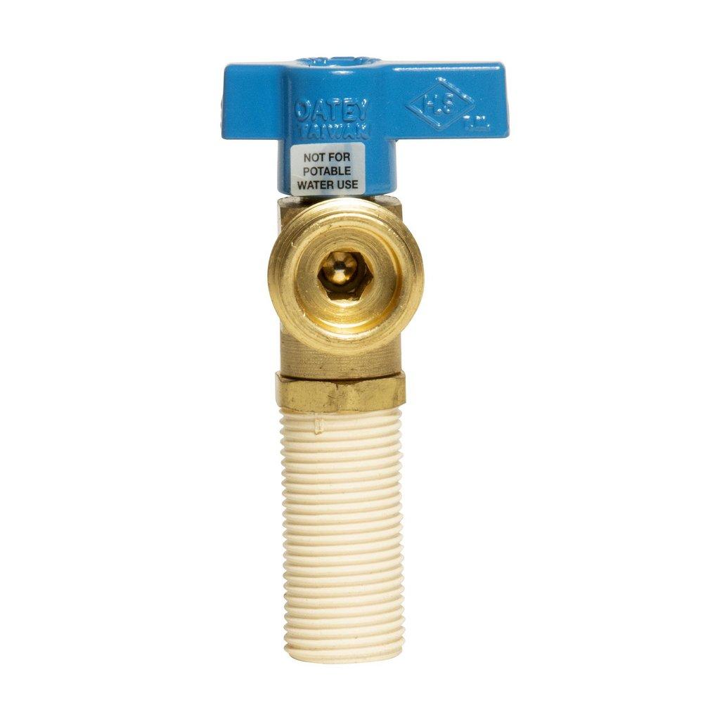 Oatey&reg; Brass Washing Machine Valve in Brass 