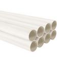 8 ft. x 2 in. Central Vacuum PVC Tube Section in White