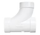 Broan White Central Vacuum 90 Degree Tee 
