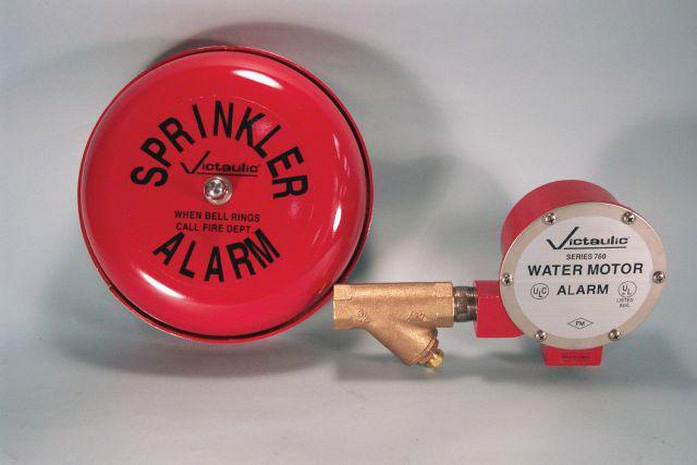 Victaulic 3/4 x 9-21/50 in. Aluminum and Stainless Steel Water Meter Alarm 