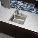 Elkay Lustrous Satin 19 x 18 in. Stainless Steel Single Bowl Drop-in Kitchen Sink in Lustrous Satin 