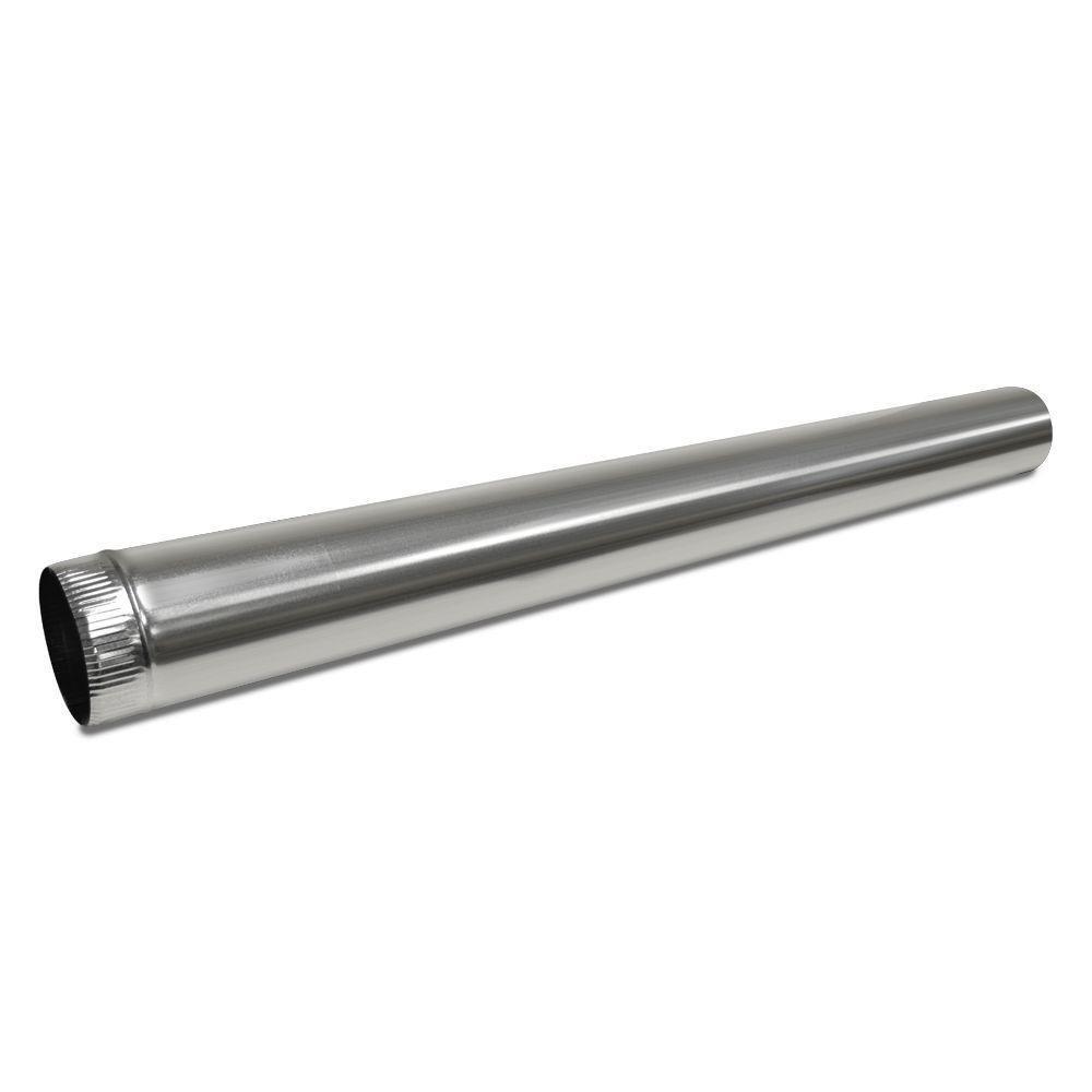 Metro Equipment and Sheet Products 8 in. 30 ga Galvanized Steel Round Duct Pipe 