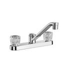 Two Handle Kitchen Faucet in Polished Chrome