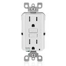 125V Weatherproof GFCI Receptacle in White