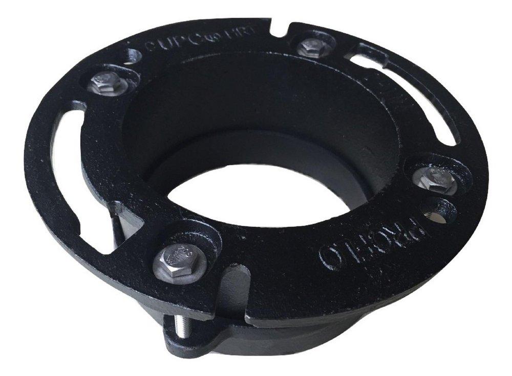 PROFLO&reg; Black Cast Iron Connect Closet Flange 