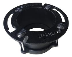 4 x 4 in. Cast Iron Quick Connect Closet Flange