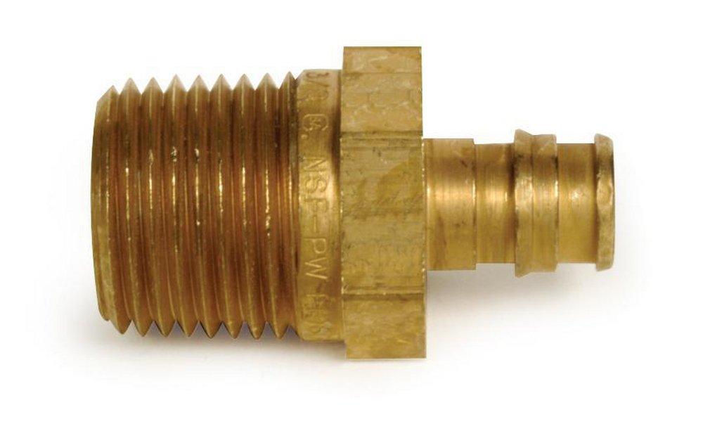 Uponor Brass PEX Expansion x MPT Adapter 