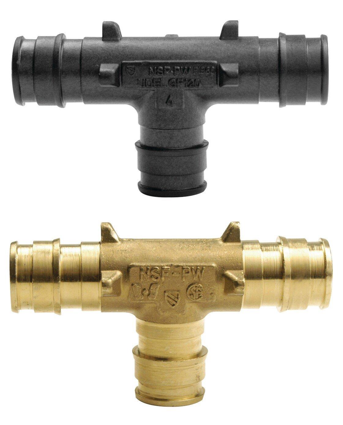 Uponor PEX Plastic Tee 