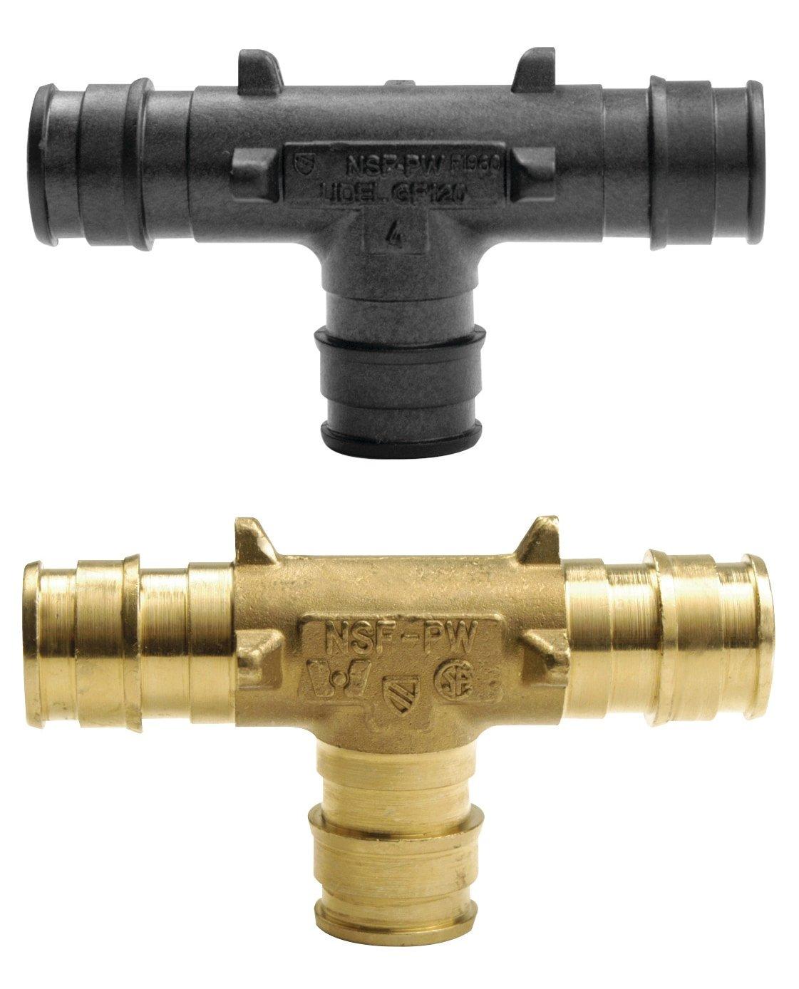 Uponor PEX Plastic Tee 
