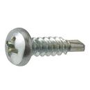 8 mm x 3/4 in. Zinc Plated Hex Washer Head Self-Drilling & Tapping Screw (Box of 10000)