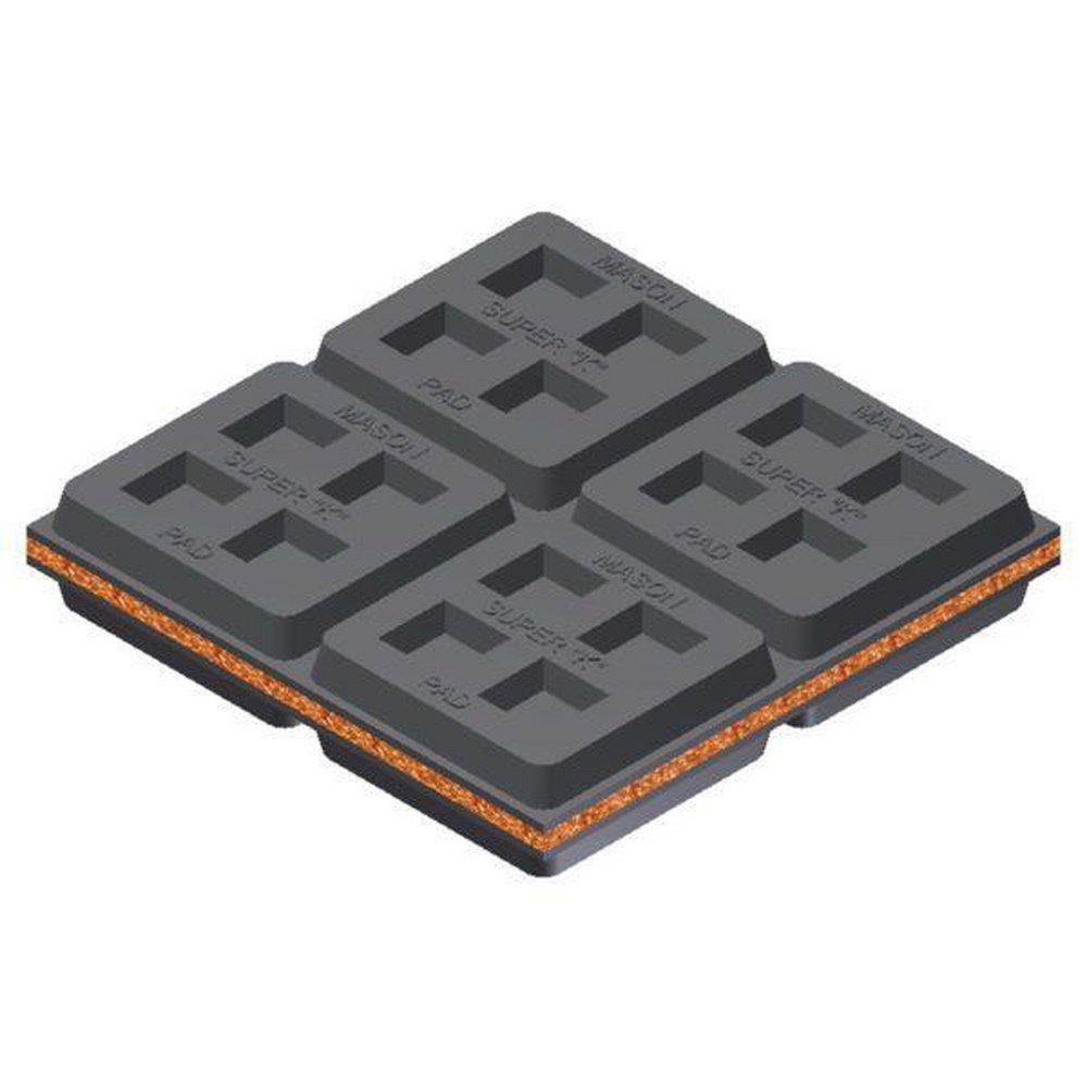 Mason Industries 2 in. Cork and Rubber Isolation Pad 