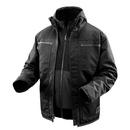 XXL Size Heated 3-in-1 Ripstop Jacket Kit in Black
