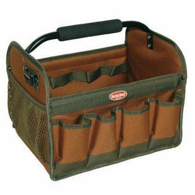 Pull'R Holdings Brown 12 in. Plastic Tote 