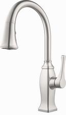 Pfister Stainless Steel Single Handle Pull Down Kitchen Faucet 
